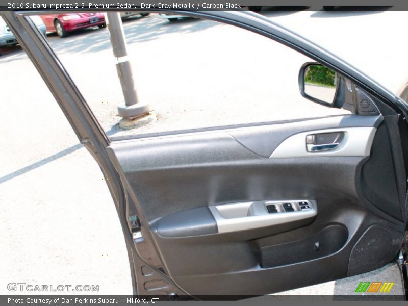 Dark Gray Metallic / Carbon Black 2010 Subaru Impreza 2.5i Premium Sedan