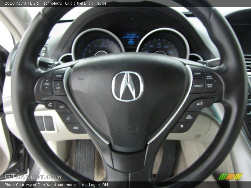Grigio Metallic / Taupe 2010 Acura TL 3.5 Technology