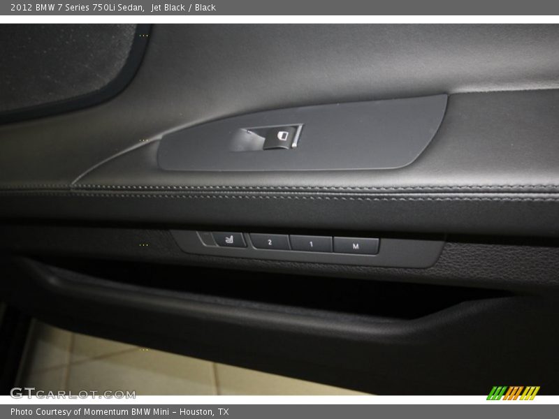 Jet Black / Black 2012 BMW 7 Series 750Li Sedan