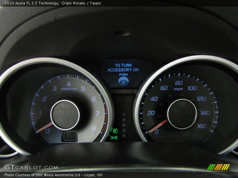 Grigio Metallic / Taupe 2010 Acura TL 3.5 Technology