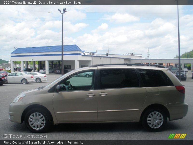 Desert Sand Mica / Fawn Beige 2004 Toyota Sienna LE