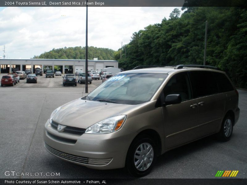 Desert Sand Mica / Fawn Beige 2004 Toyota Sienna LE
