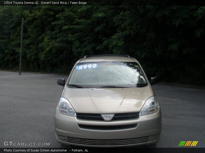 Desert Sand Mica / Fawn Beige 2004 Toyota Sienna LE