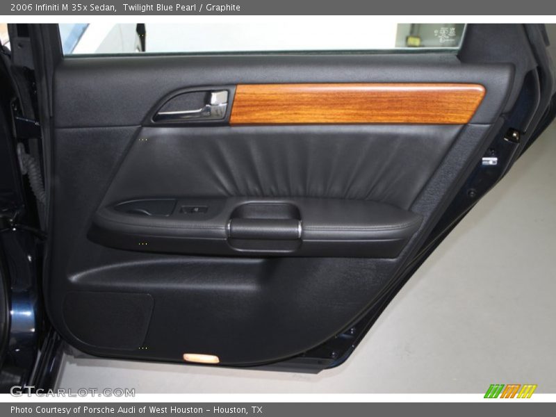 Twilight Blue Pearl / Graphite 2006 Infiniti M 35x Sedan