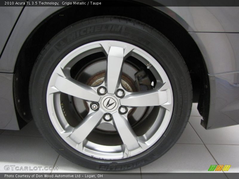 Grigio Metallic / Taupe 2010 Acura TL 3.5 Technology