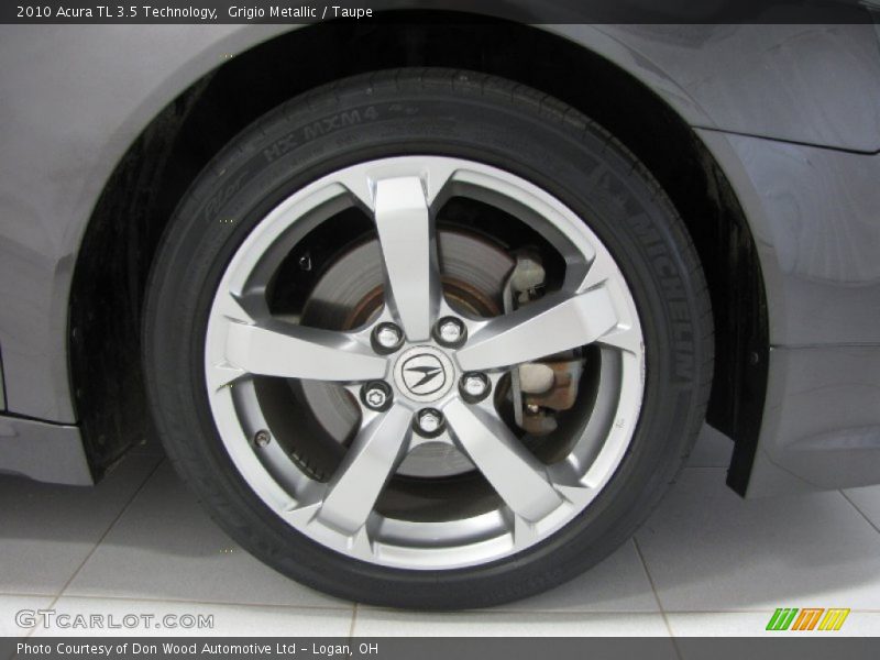Grigio Metallic / Taupe 2010 Acura TL 3.5 Technology