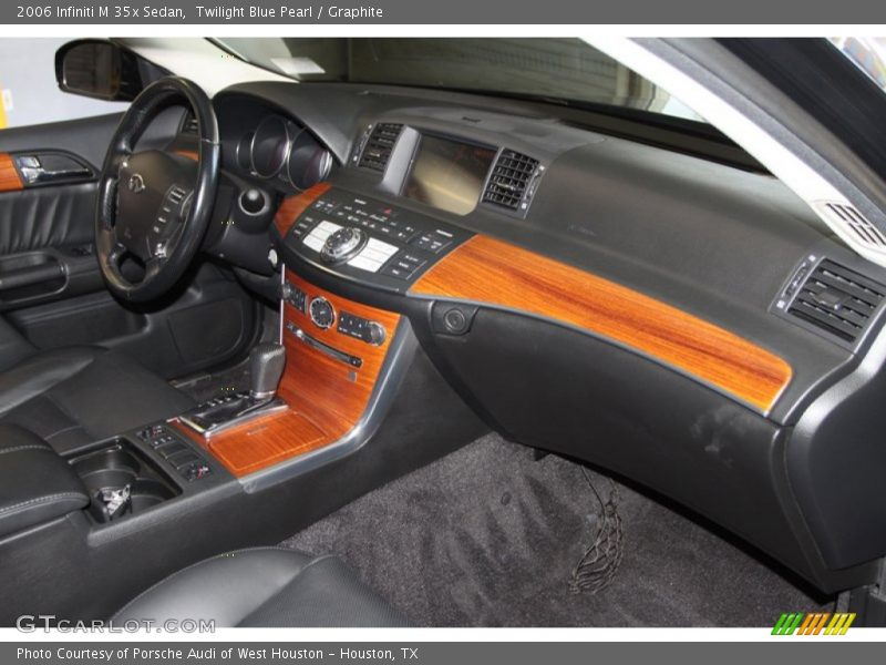 Twilight Blue Pearl / Graphite 2006 Infiniti M 35x Sedan