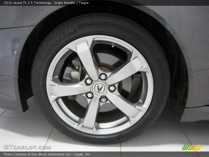 Grigio Metallic / Taupe 2010 Acura TL 3.5 Technology