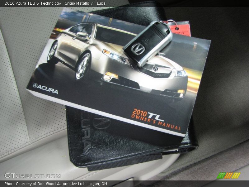 Grigio Metallic / Taupe 2010 Acura TL 3.5 Technology