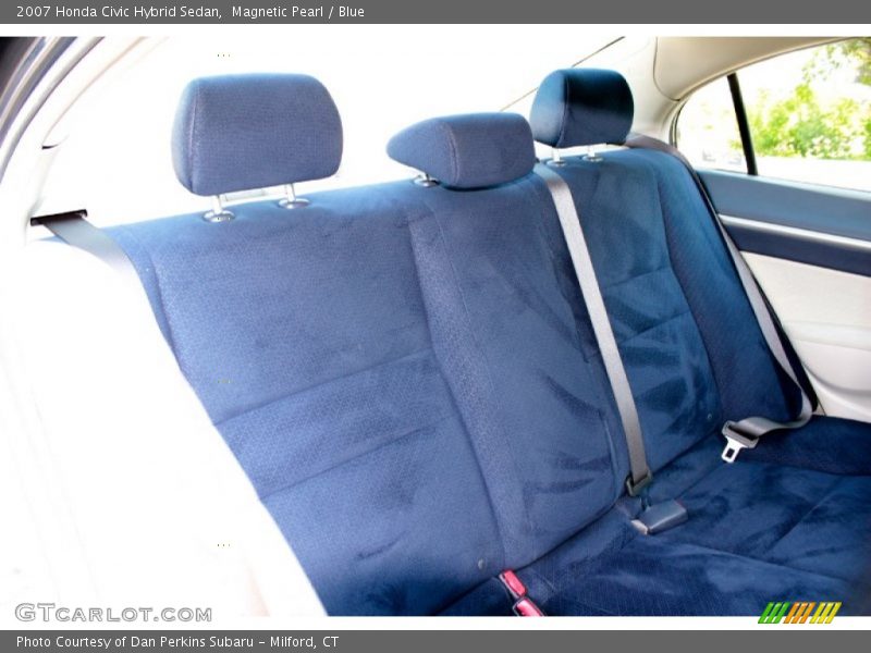 Magnetic Pearl / Blue 2007 Honda Civic Hybrid Sedan