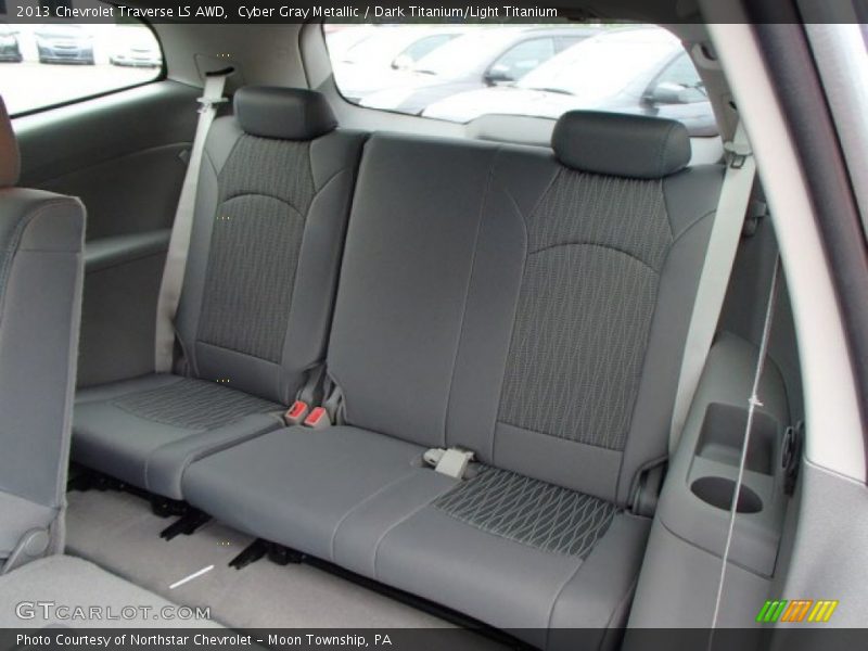 Cyber Gray Metallic / Dark Titanium/Light Titanium 2013 Chevrolet Traverse LS AWD