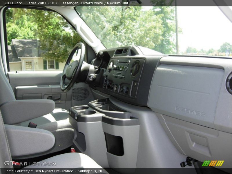 Oxford White / Medium Flint 2011 Ford E Series Van E350 XL Passenger