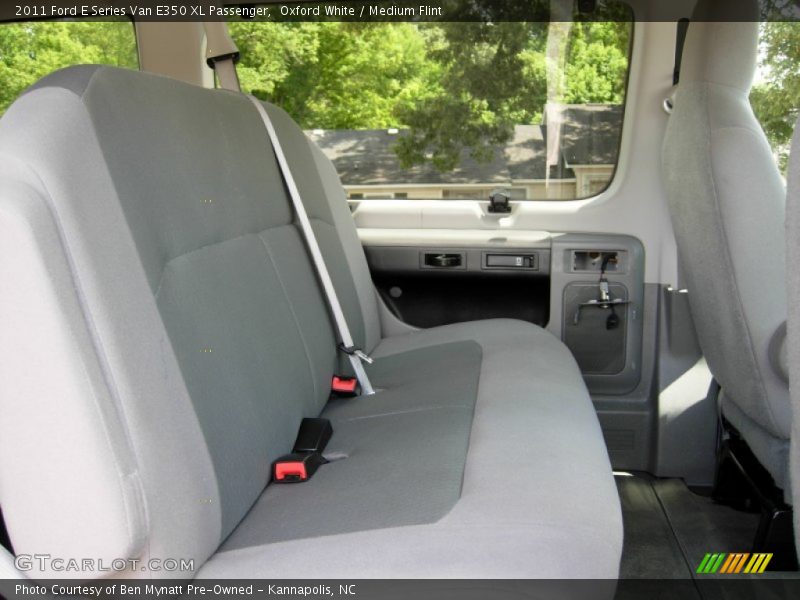 Oxford White / Medium Flint 2011 Ford E Series Van E350 XL Passenger