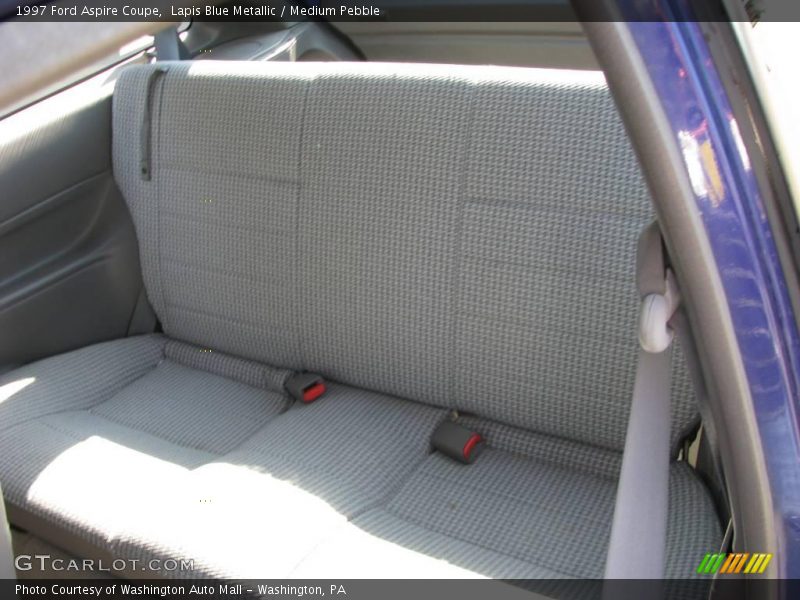 Lapis Blue Metallic / Medium Pebble 1997 Ford Aspire Coupe