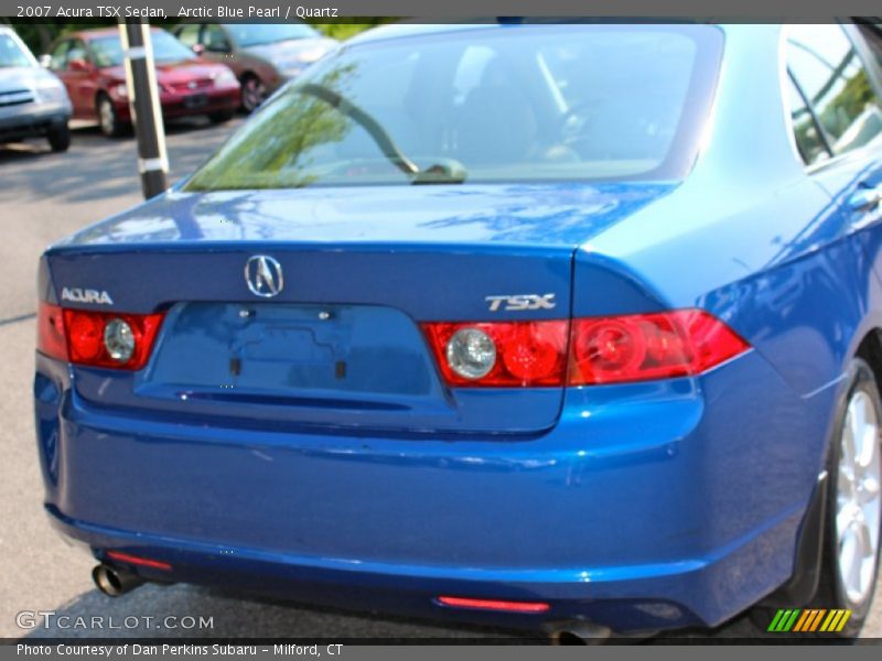 Arctic Blue Pearl / Quartz 2007 Acura TSX Sedan