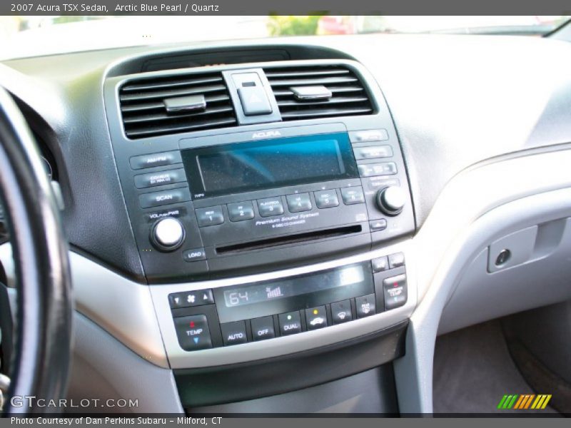 Arctic Blue Pearl / Quartz 2007 Acura TSX Sedan