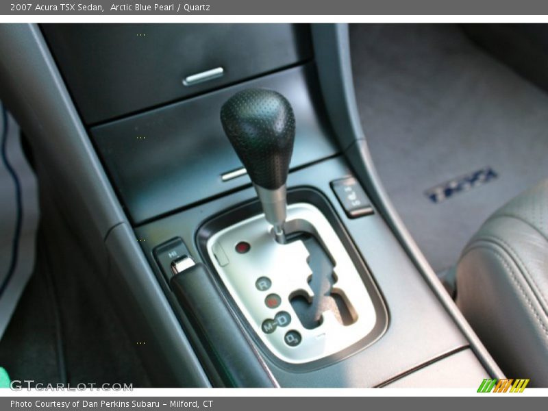 Arctic Blue Pearl / Quartz 2007 Acura TSX Sedan
