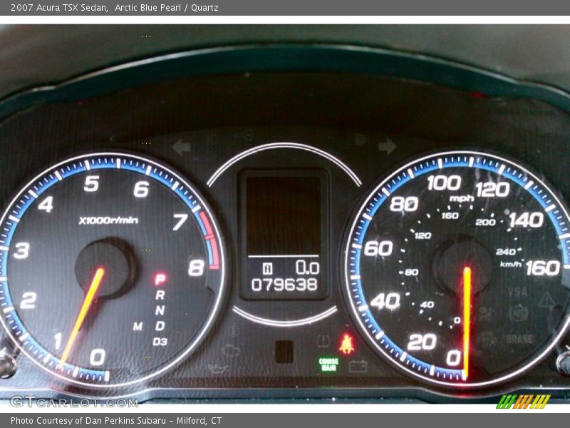  2007 TSX Sedan Sedan Gauges