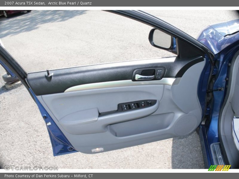 Arctic Blue Pearl / Quartz 2007 Acura TSX Sedan