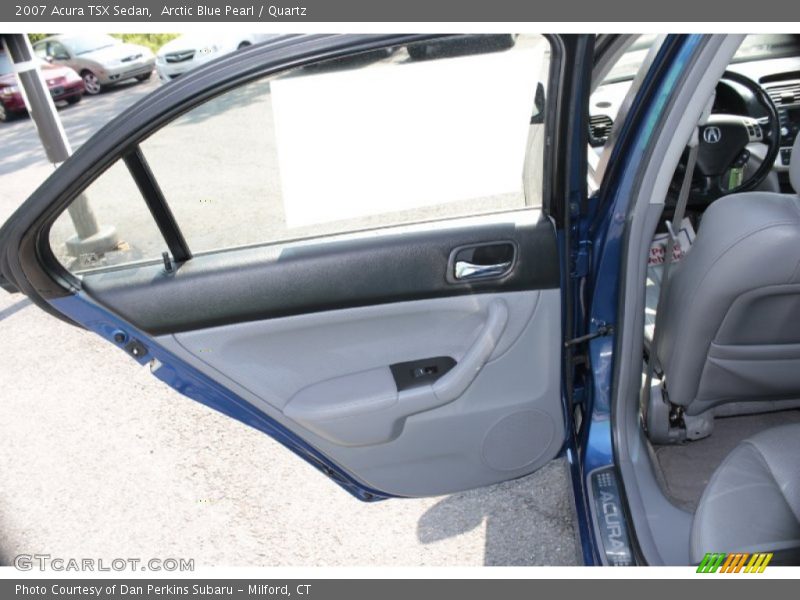 Arctic Blue Pearl / Quartz 2007 Acura TSX Sedan