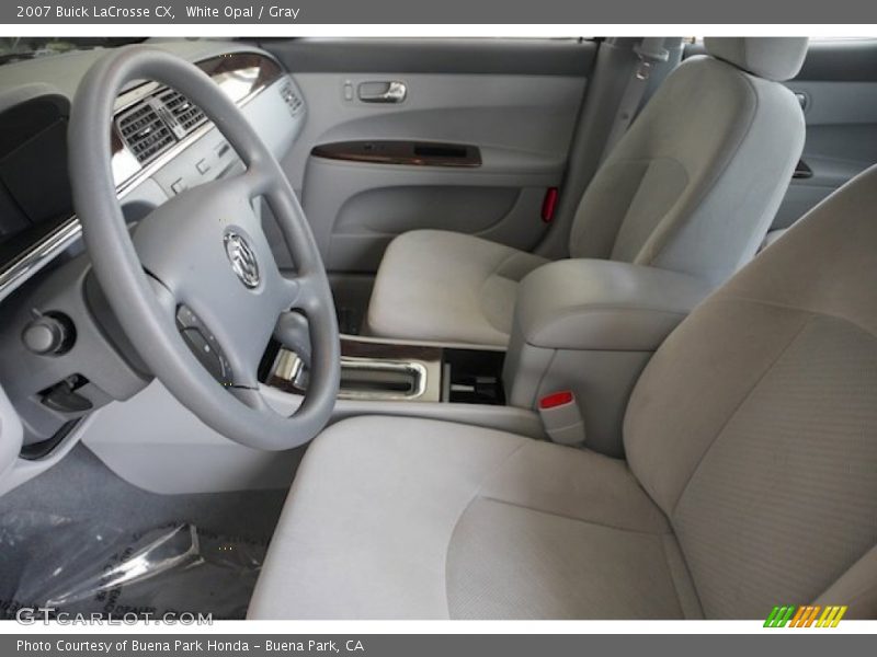 White Opal / Gray 2007 Buick LaCrosse CX