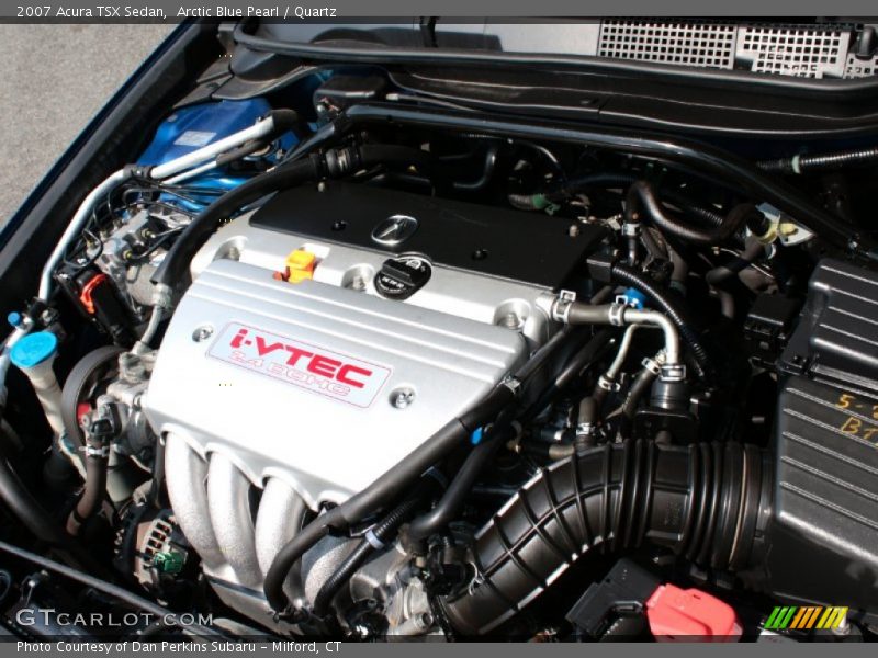  2007 TSX Sedan Engine - 2.4 Liter DOHC 16-Valve i-VTEC 4 Cylinder
