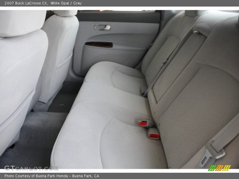 White Opal / Gray 2007 Buick LaCrosse CX