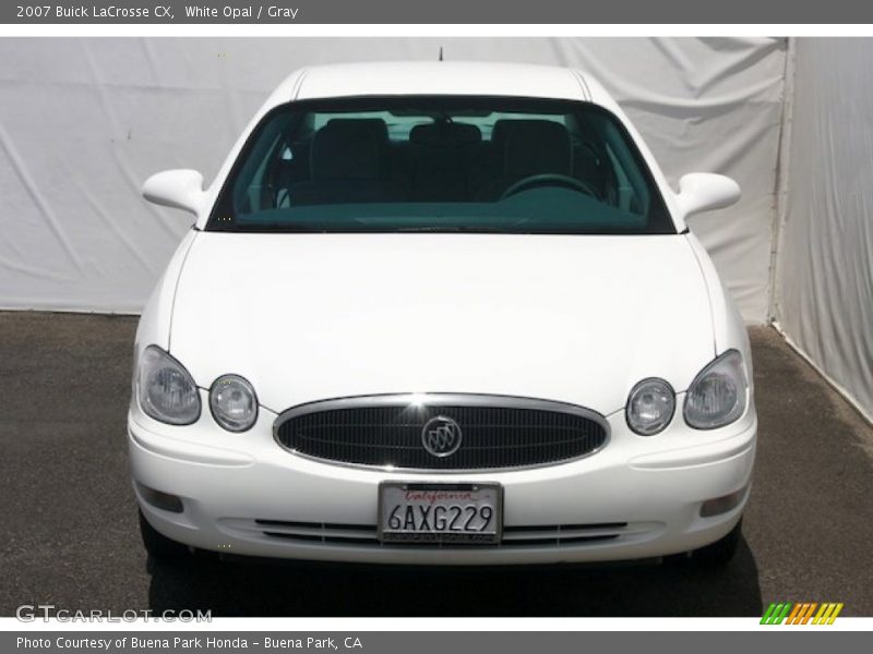White Opal / Gray 2007 Buick LaCrosse CX