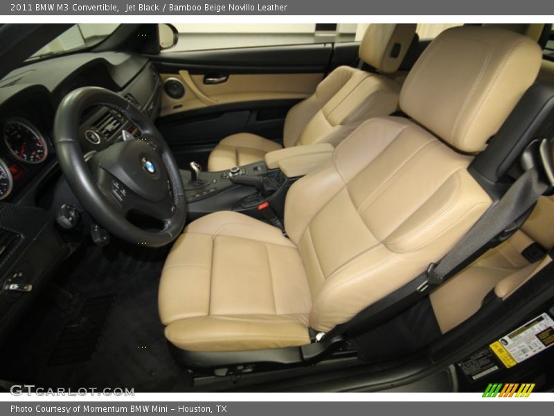 Front Seat of 2011 M3 Convertible
