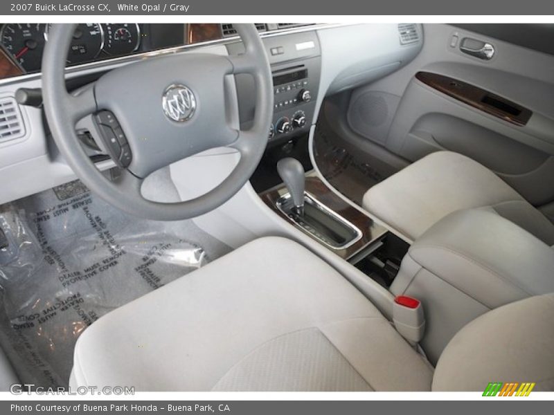 White Opal / Gray 2007 Buick LaCrosse CX