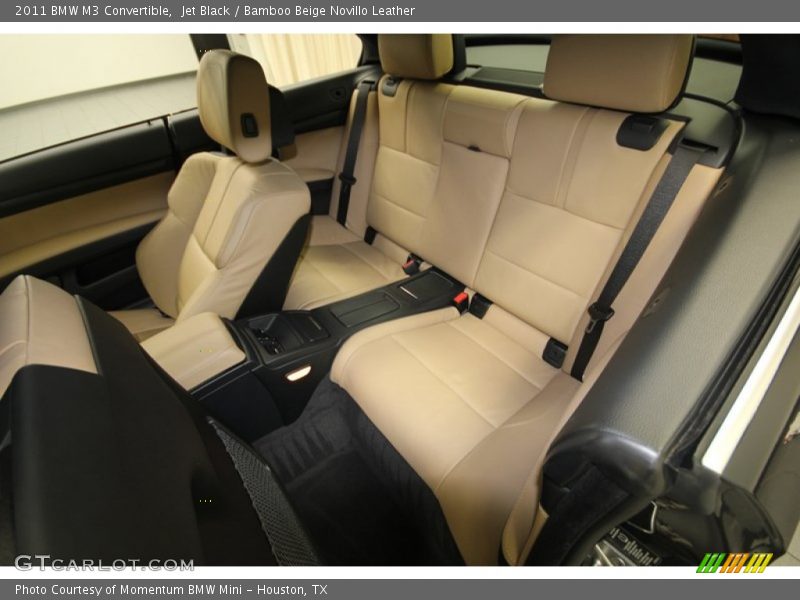 Rear Seat of 2011 M3 Convertible