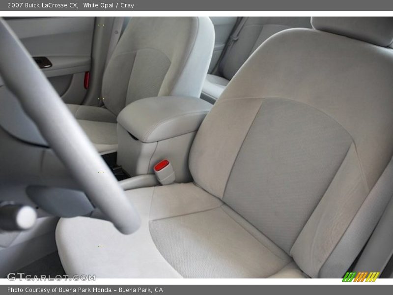 White Opal / Gray 2007 Buick LaCrosse CX
