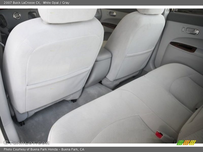 White Opal / Gray 2007 Buick LaCrosse CX