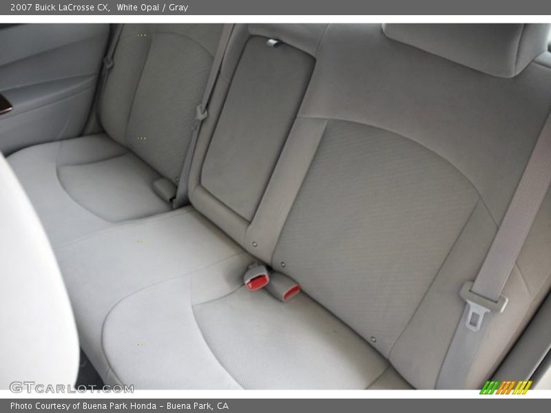 White Opal / Gray 2007 Buick LaCrosse CX