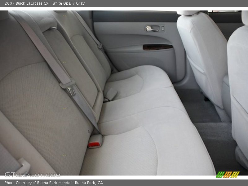 White Opal / Gray 2007 Buick LaCrosse CX