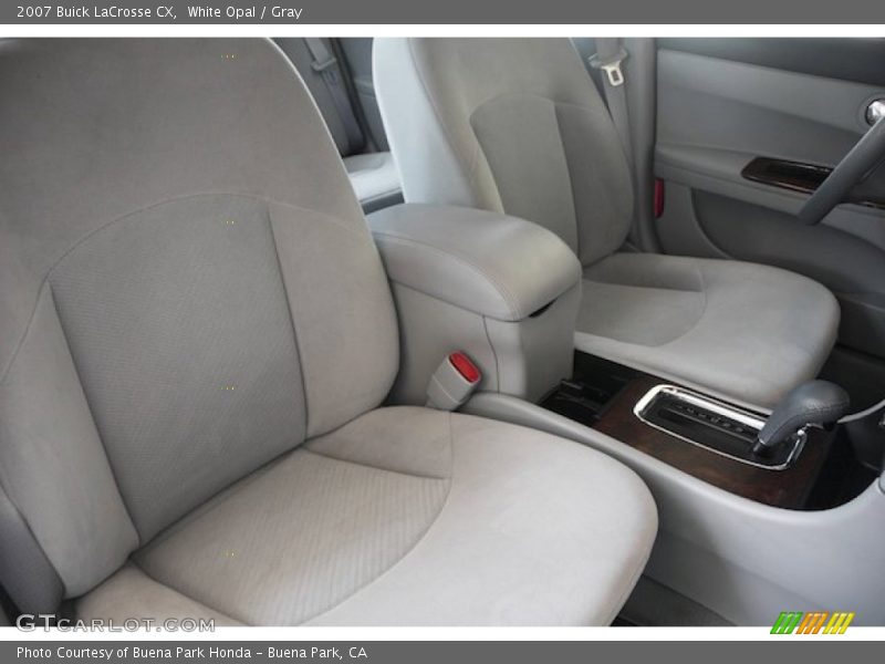White Opal / Gray 2007 Buick LaCrosse CX