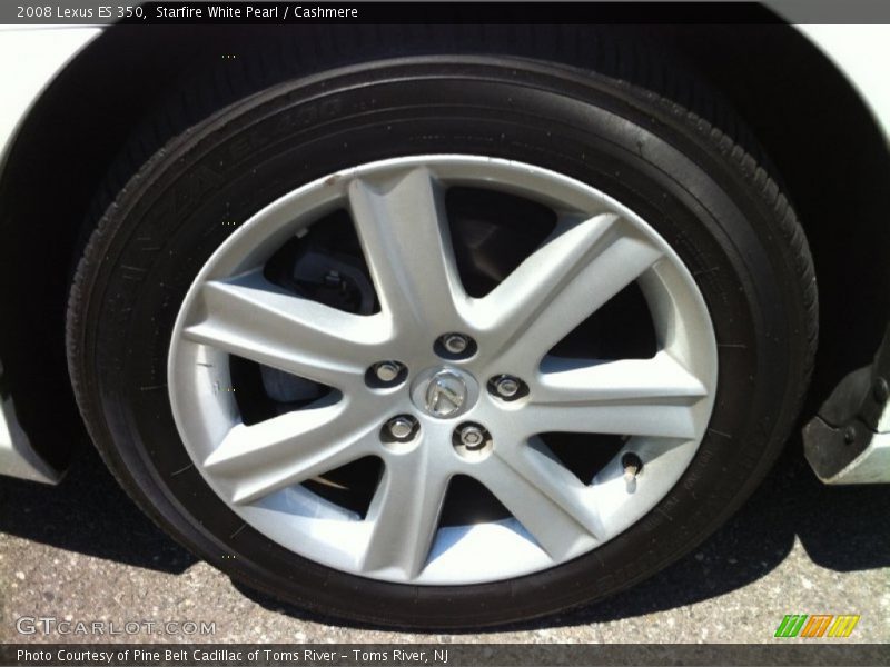 Starfire White Pearl / Cashmere 2008 Lexus ES 350
