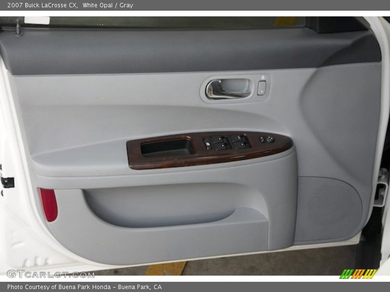 White Opal / Gray 2007 Buick LaCrosse CX