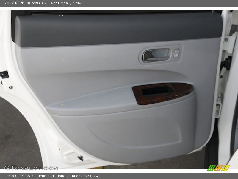 White Opal / Gray 2007 Buick LaCrosse CX