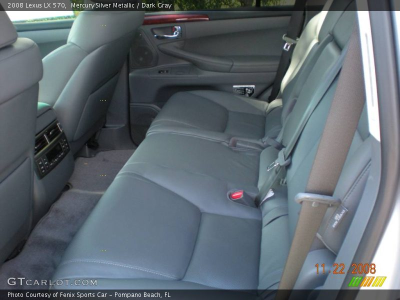 Mercury Silver Metallic / Dark Gray 2008 Lexus LX 570