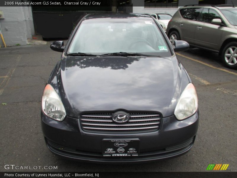 Charcoal Gray / Gray 2006 Hyundai Accent GLS Sedan
