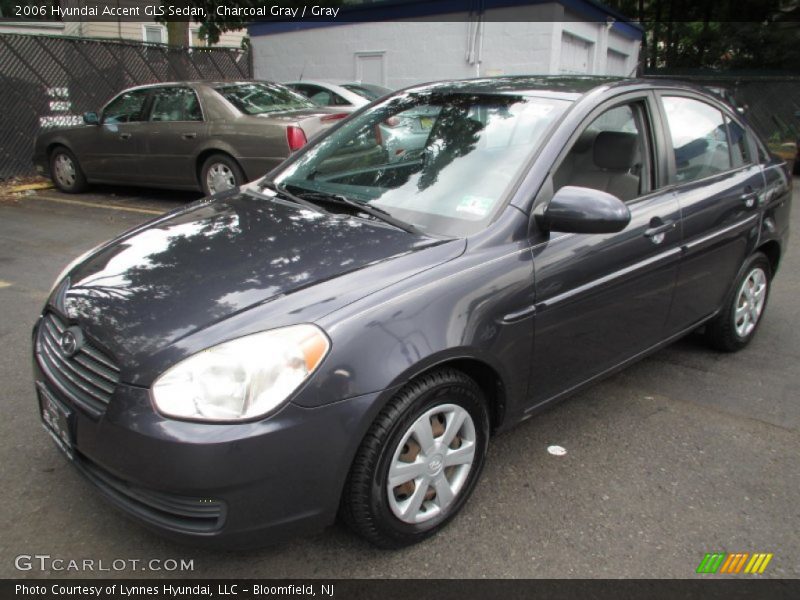 Charcoal Gray / Gray 2006 Hyundai Accent GLS Sedan