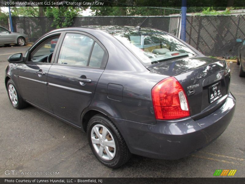 Charcoal Gray / Gray 2006 Hyundai Accent GLS Sedan
