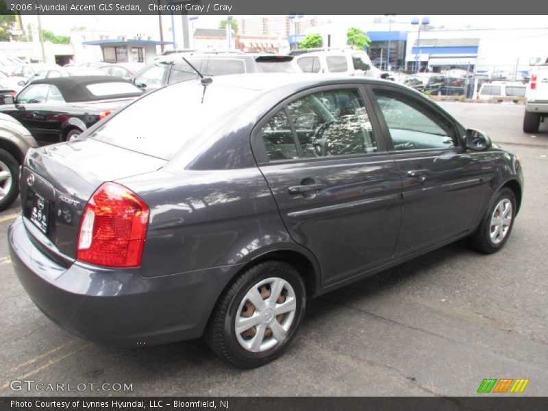 Charcoal Gray / Gray 2006 Hyundai Accent GLS Sedan
