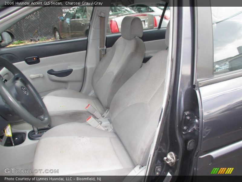Charcoal Gray / Gray 2006 Hyundai Accent GLS Sedan