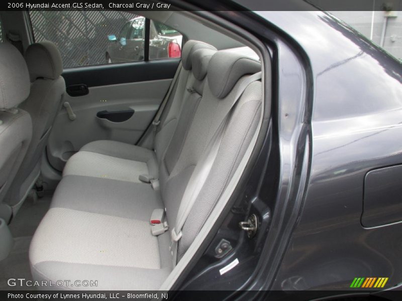 Charcoal Gray / Gray 2006 Hyundai Accent GLS Sedan