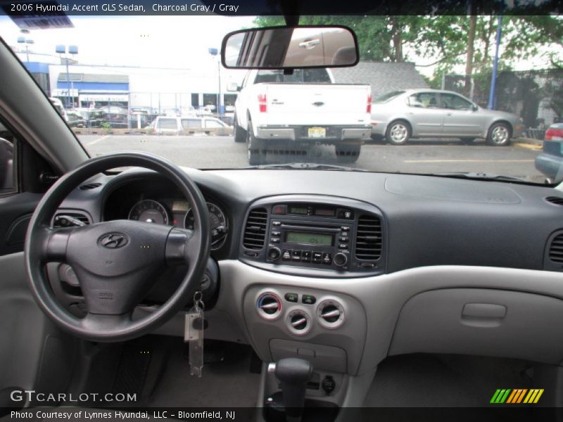 Charcoal Gray / Gray 2006 Hyundai Accent GLS Sedan