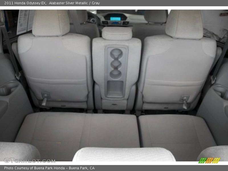 Alabaster Silver Metallic / Gray 2011 Honda Odyssey EX