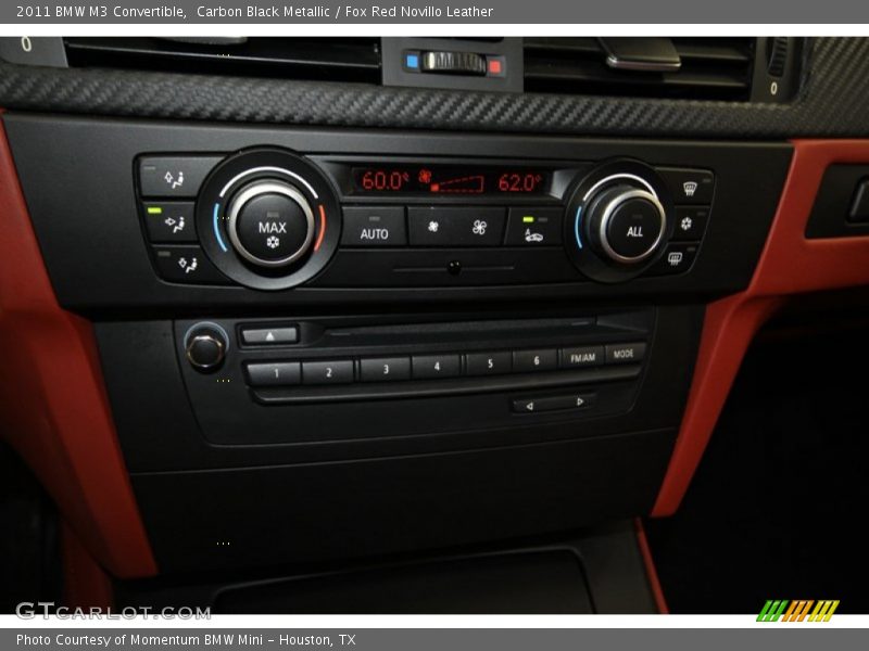Controls of 2011 M3 Convertible