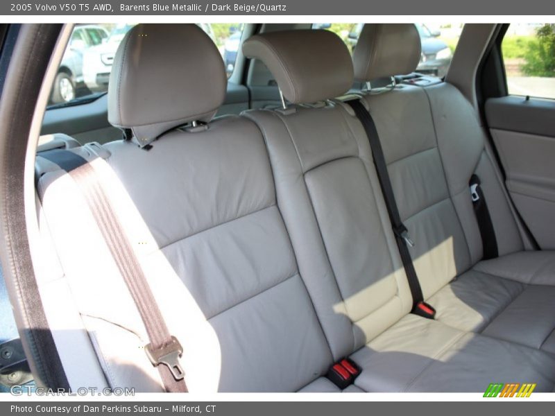 Barents Blue Metallic / Dark Beige/Quartz 2005 Volvo V50 T5 AWD